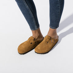 Birkenstock Boston Soft Footbed  Suede Leather