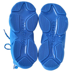Balenciaga x Adidas Triple S Sneakers in Blue Polyester (Mirror)