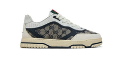 Gucci Re-Web Sneaker 'GG Canvas - Beige Ivory Blue' (Mirror)