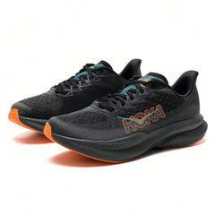 Hoka Mach Running Shoe - Black/Orange (Mirror)
