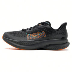 Hoka Mach Running Shoe - Black/Orange (Mirror)