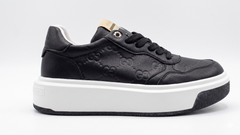 Gucci Re-Web Sneaker 'GG Canvas - Black/white' (Mirror)