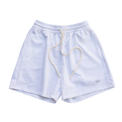 Alo Yoga Essential Short & Crew Neck Tee Set - Crisp White