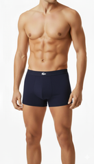 Lacoste Men's Cotton Stretch Trunks – 1 Pack of 3