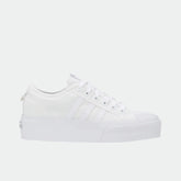 Adidas Women's Nizza Platform Shoe - White (Mirror)
