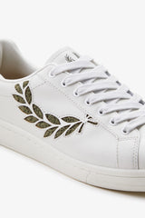 FRED PERRY B721 - White/Green (Mirror)