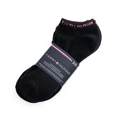 Tommy Hilfiger Ankle Flag Sock 3-Pack Socks - BLK