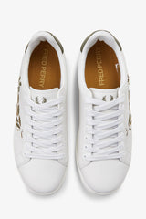 FRED PERRY B721 - White/Green (Mirror)