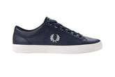 Fred Perry Baseline Leather B7311 Trainer - Navy (Mirror)