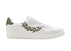 FRED PERRY B721 - White/Green (Mirror)