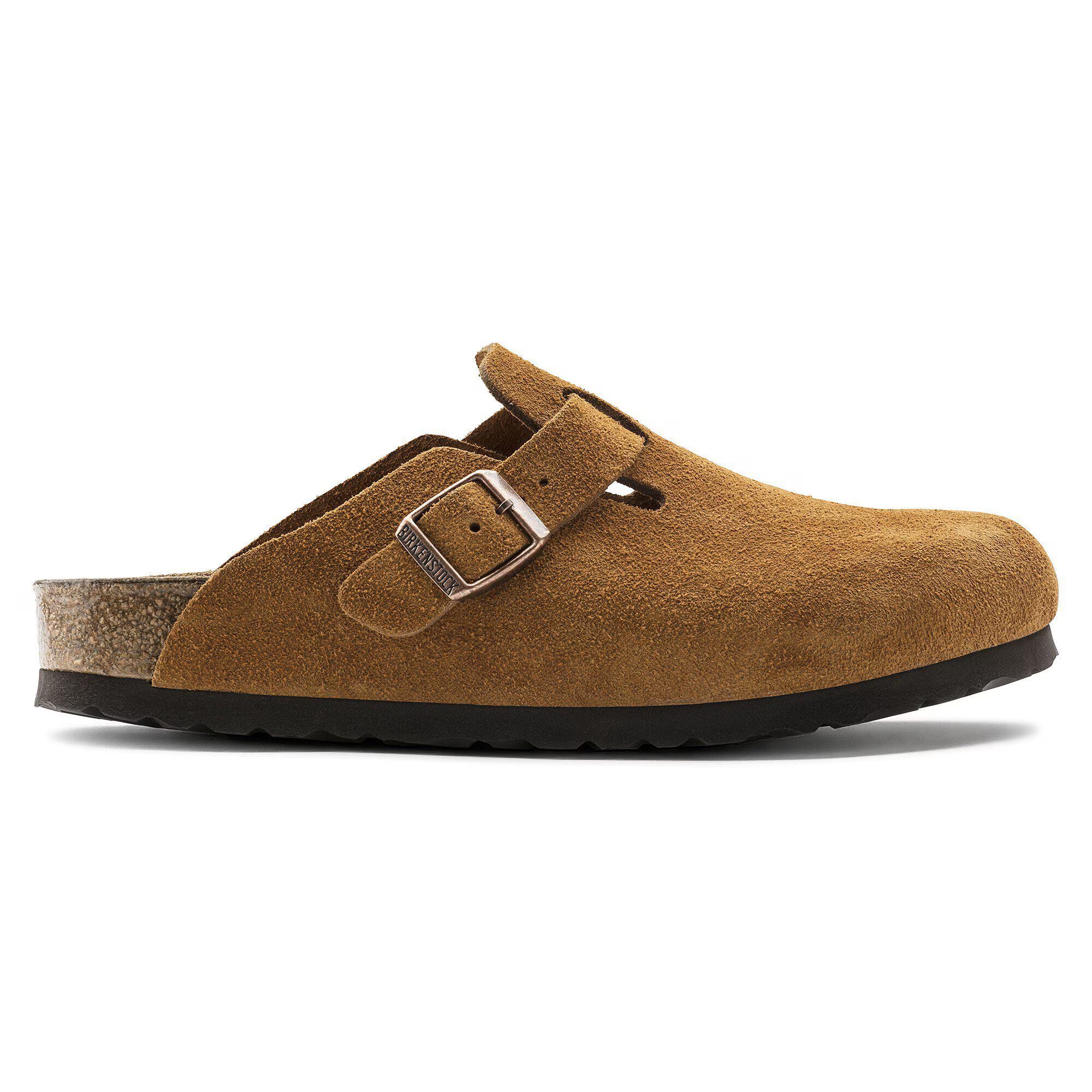 Birkenstock Boston Soft Footbed  Suede Leather