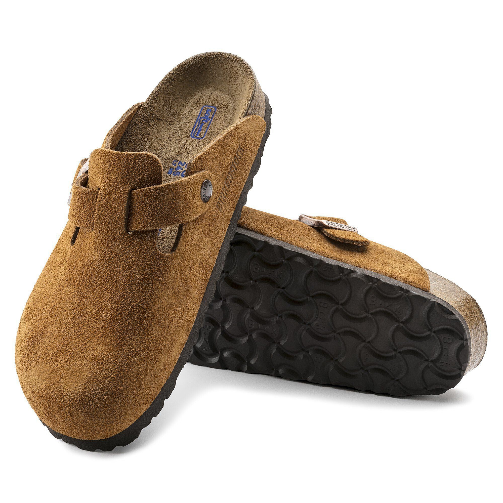 Birkenstock Boston Soft Footbed  Suede Leather