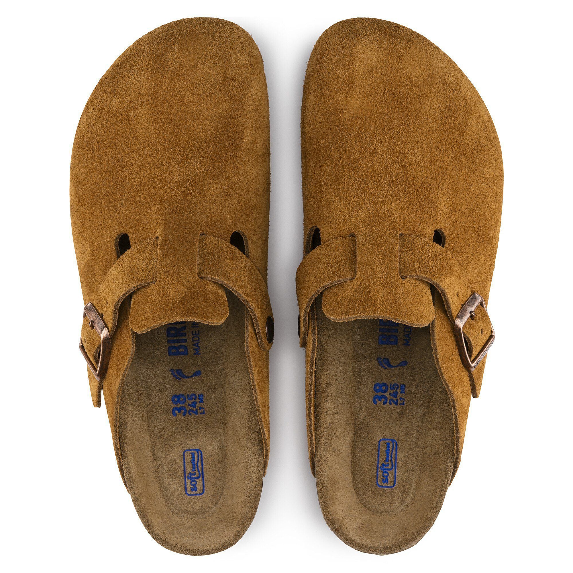 Birkenstock Boston Soft Footbed  Suede Leather
