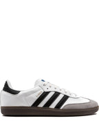 Adidas Samba OG "Cloud White/Core Black/Clear Granite" sneakers (Mirror)