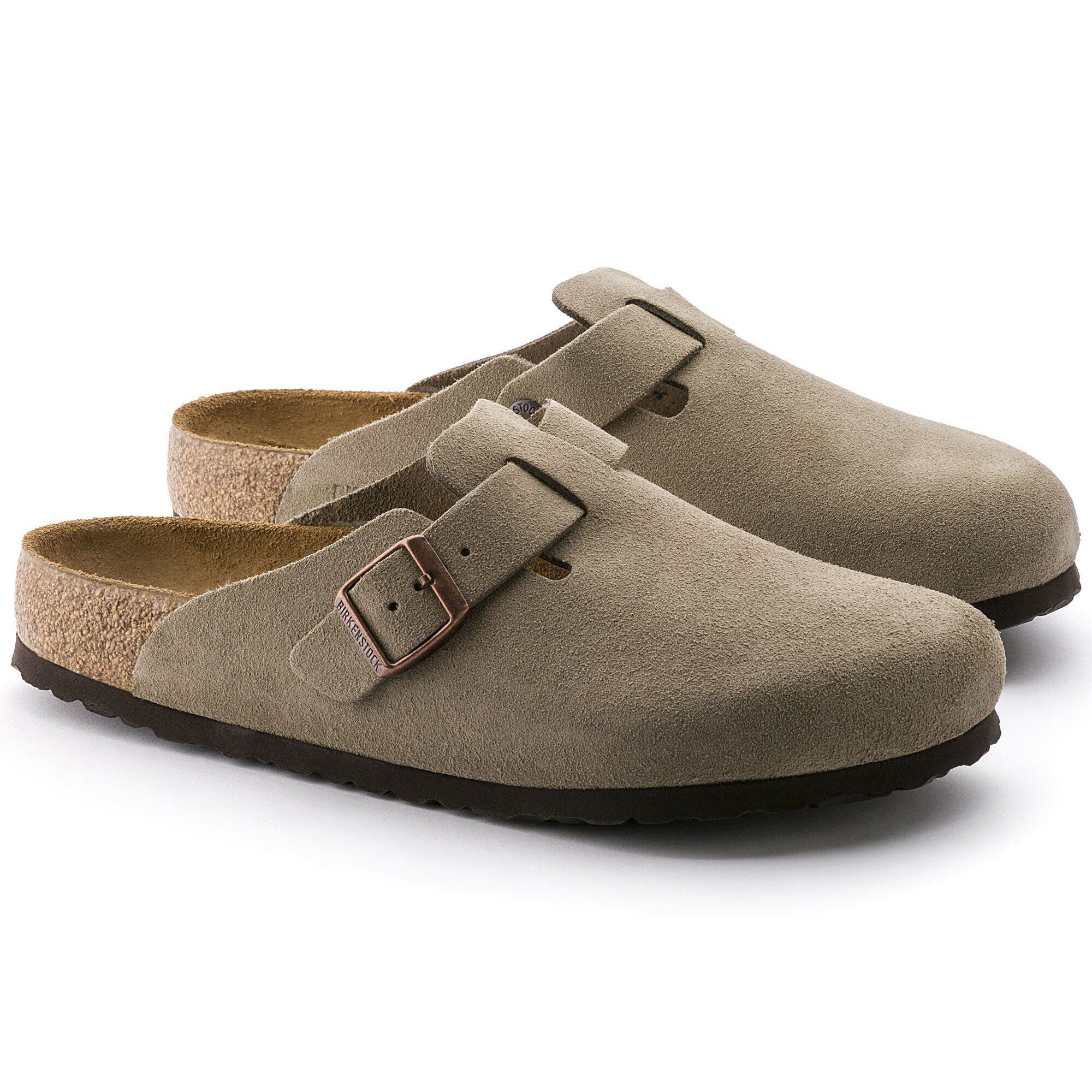Birkenstock Boston Soft Footbed  Suede Leather