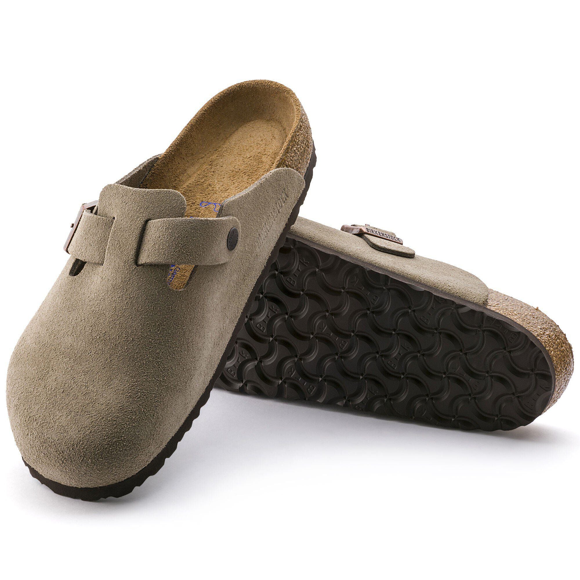 Birkenstock Boston Soft Footbed  Suede Leather