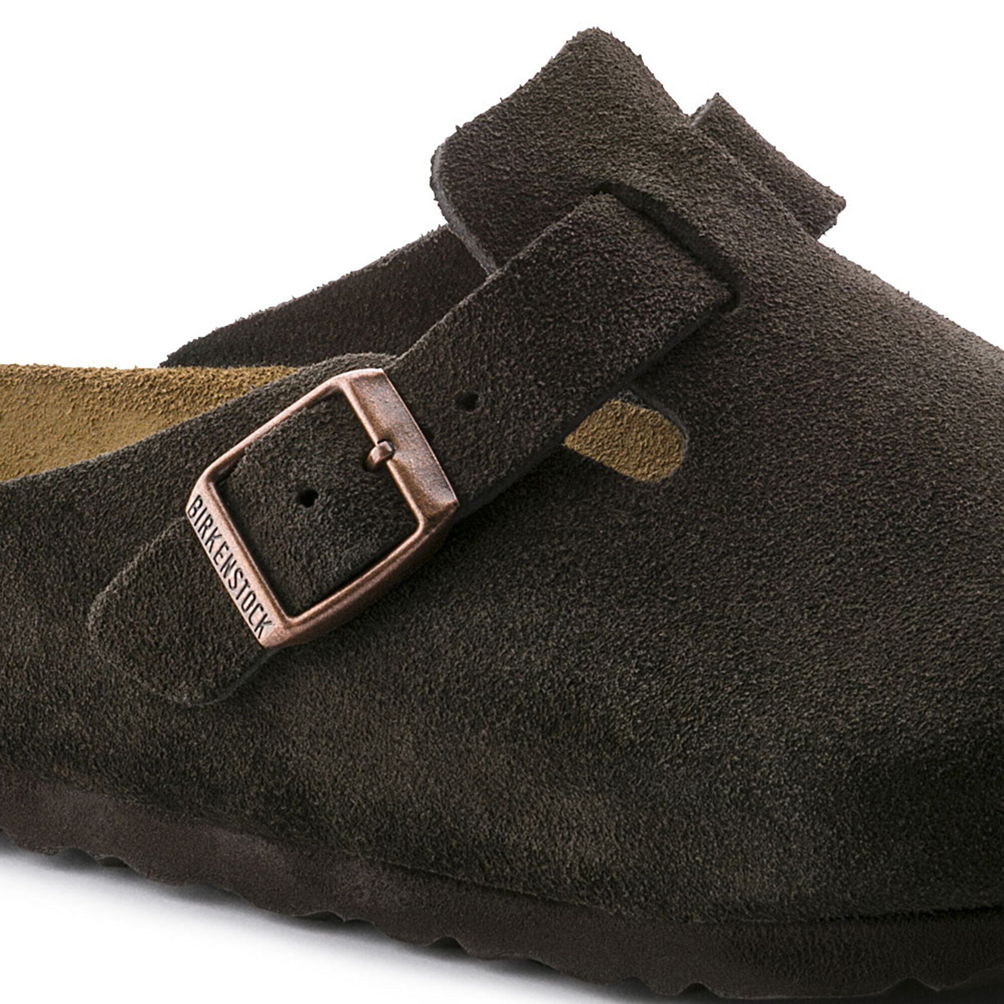 Birkenstock Boston Soft Footbed  Suede Leather