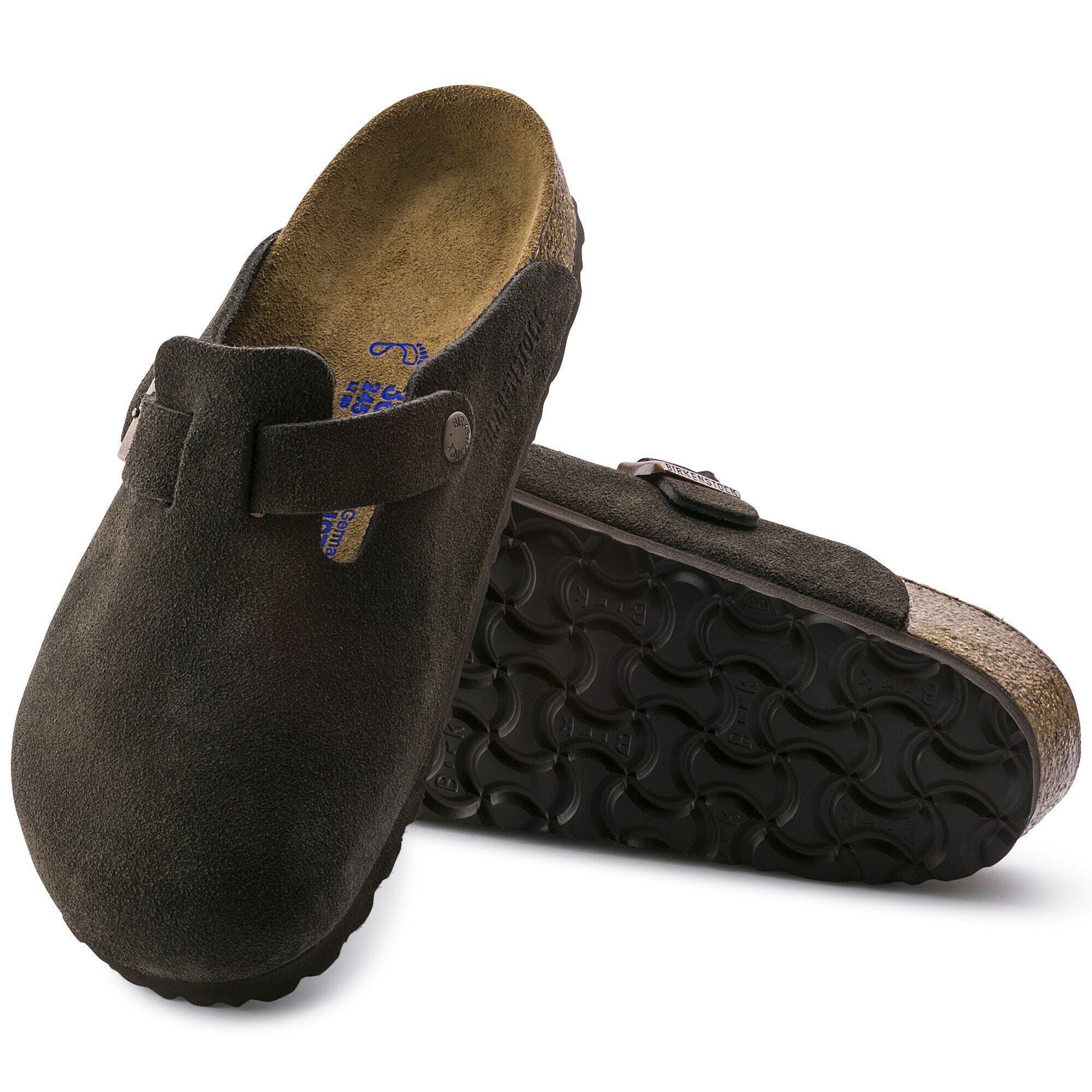 Birkenstock Boston Soft Footbed  Suede Leather