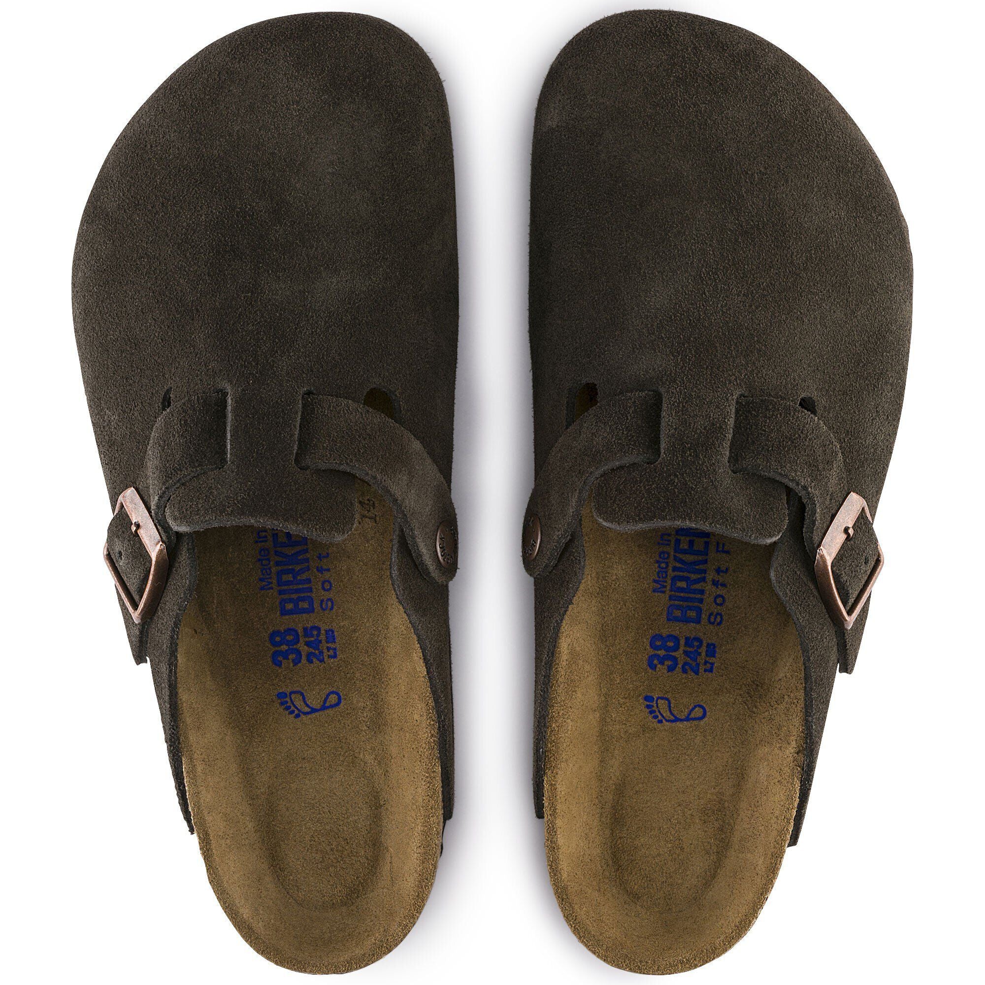 Birkenstock Boston Soft Footbed  Suede Leather