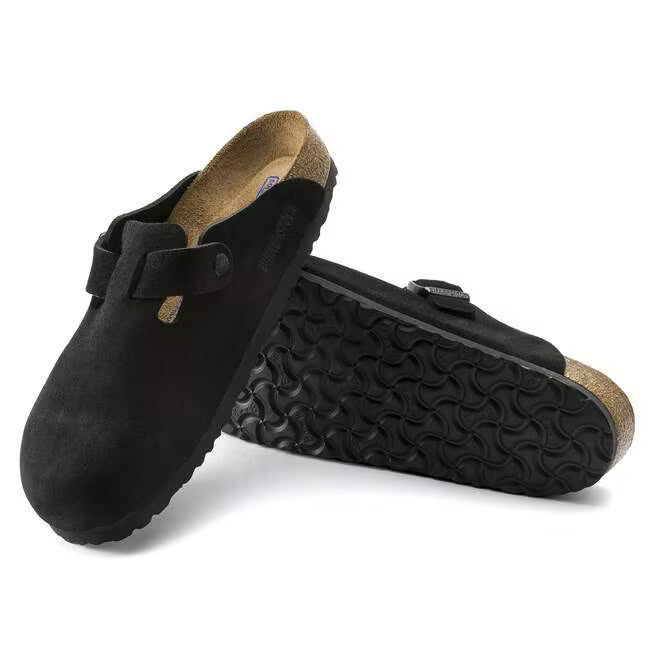 Birkenstock Boston Soft Footbed  Suede Leather