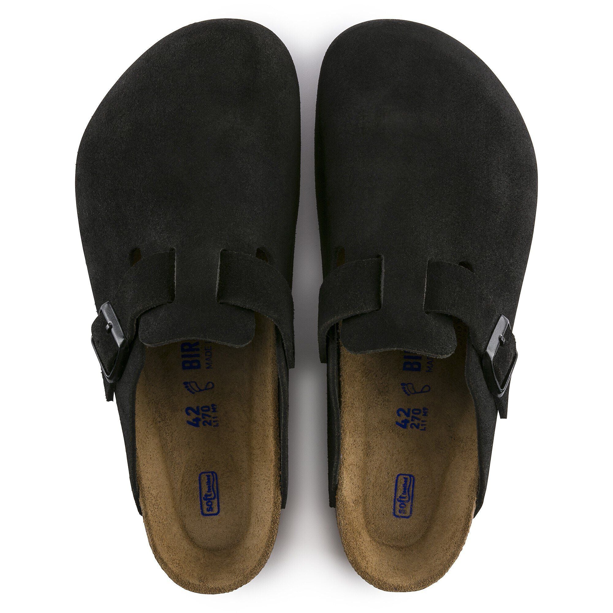 Birkenstock Boston Soft Footbed  Suede Leather