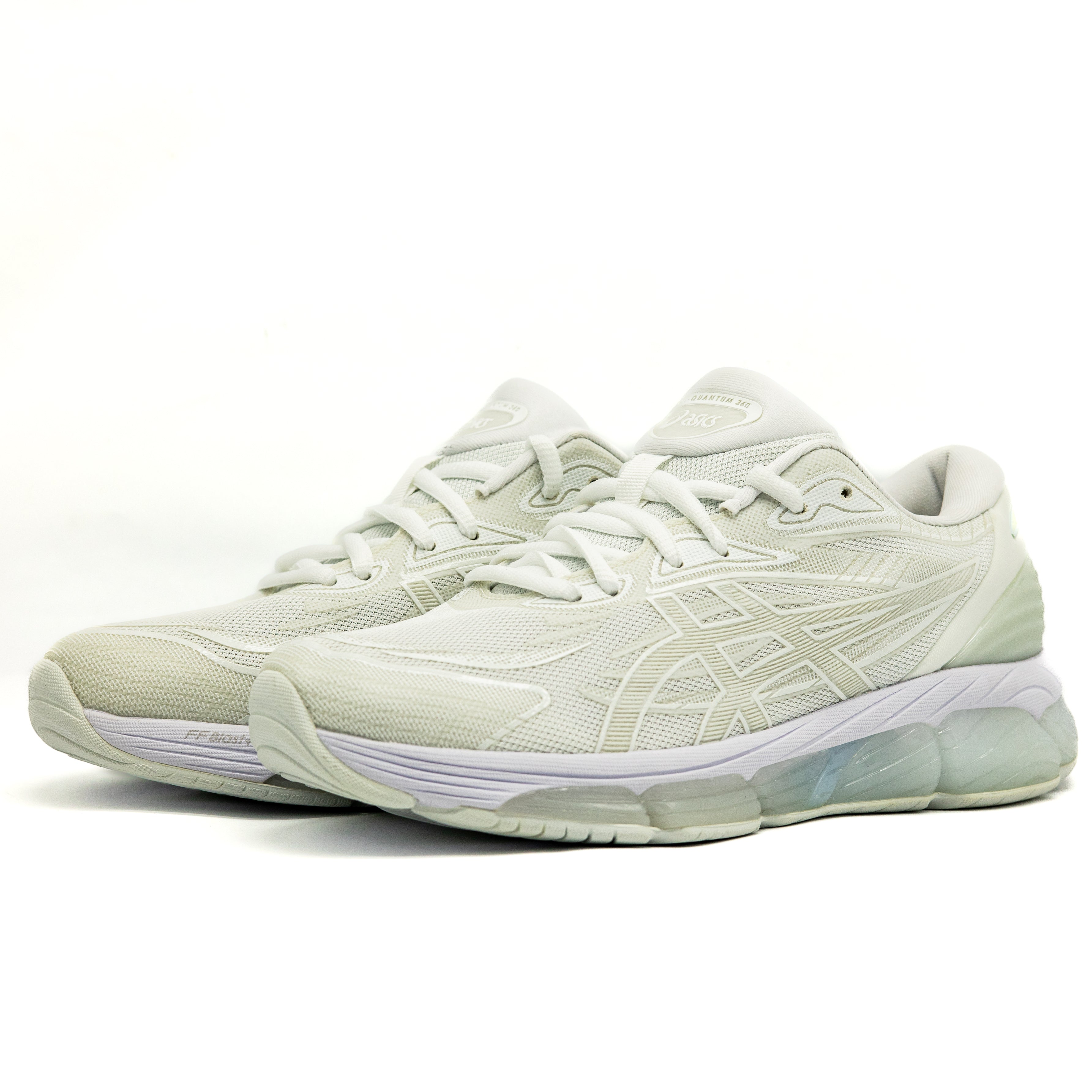ASICS GEL-Quantum 360 VII – Triple White / Pure Silver (Mirror)
