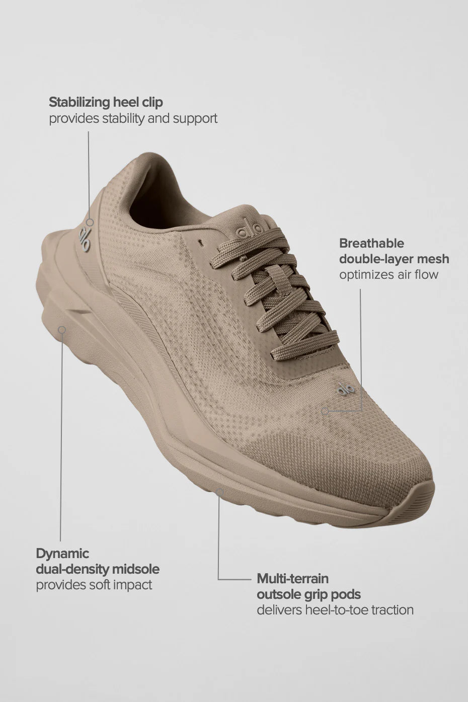 ALO Runner Trainer - Gravel