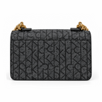 Calvin Klein Monogram Shoulder Bag Black detail
