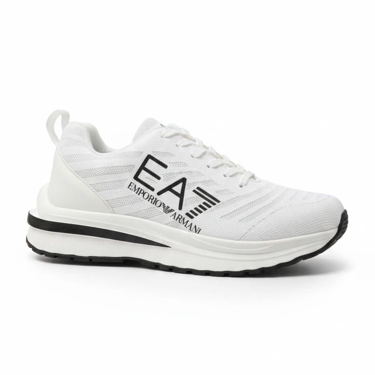 EA7 Emporio Armani Runner Sneaker - White (Mirror)