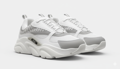 Dior Men's Sneakers - White/Grey (Mirror)