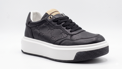 Gucci Re-Web Sneaker 'GG Canvas - Black/white' (Mirror)