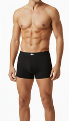Lacoste Men's Cotton Stretch Trunks – 1 Pack of 3