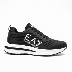 EA7 Emporio Armani Runner Sneaker - Black (Mirror)