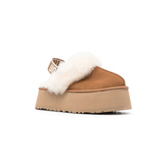 UGG Funkette platform mules - camel