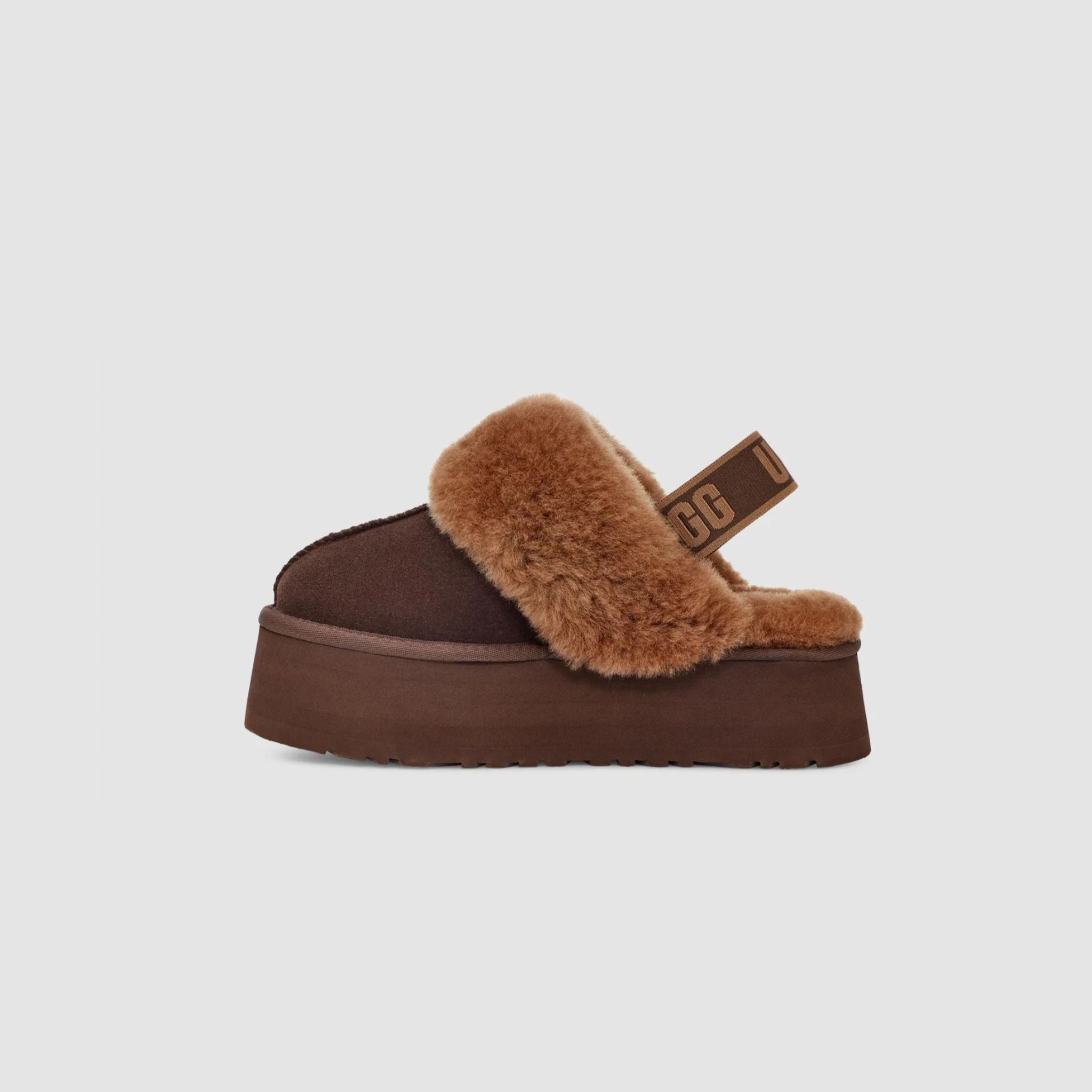 UGG Funkette platform mules - BRN
