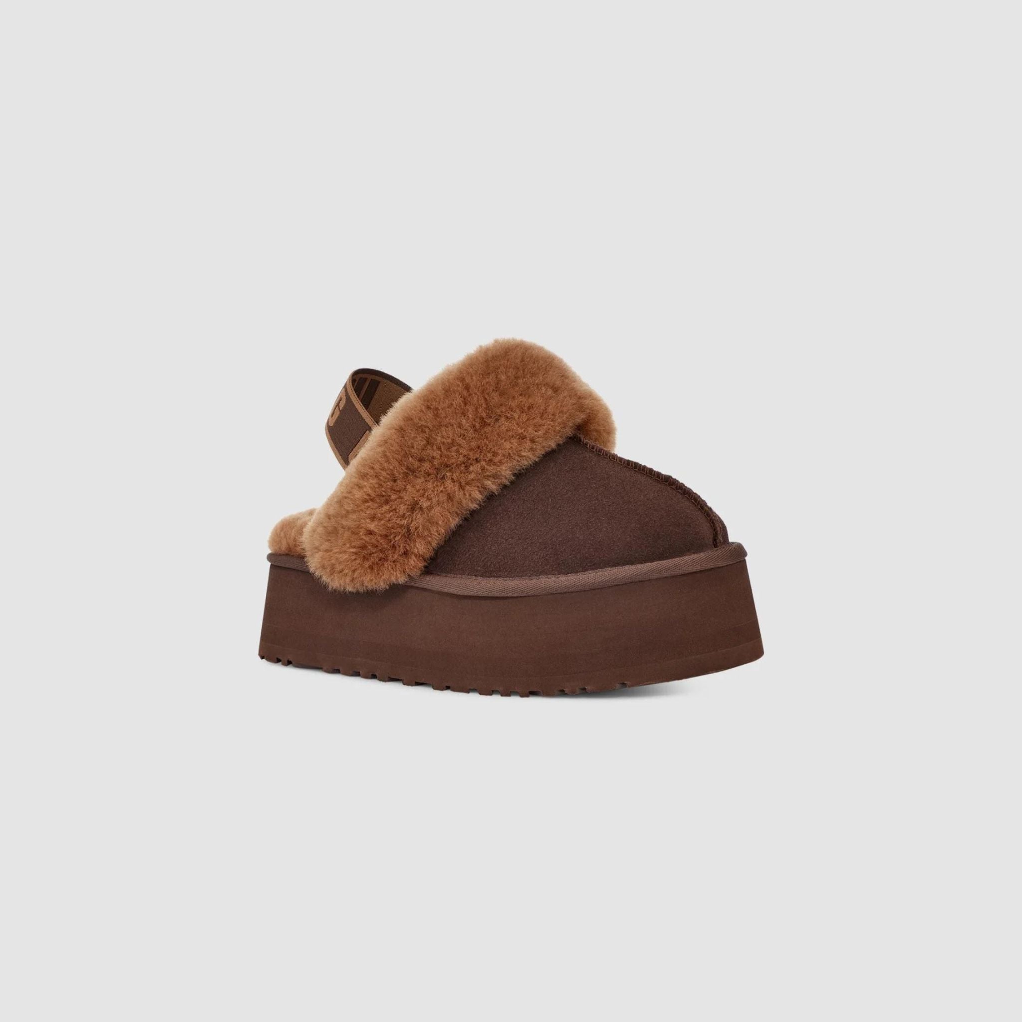 UGG Funkette platform mules - BRN