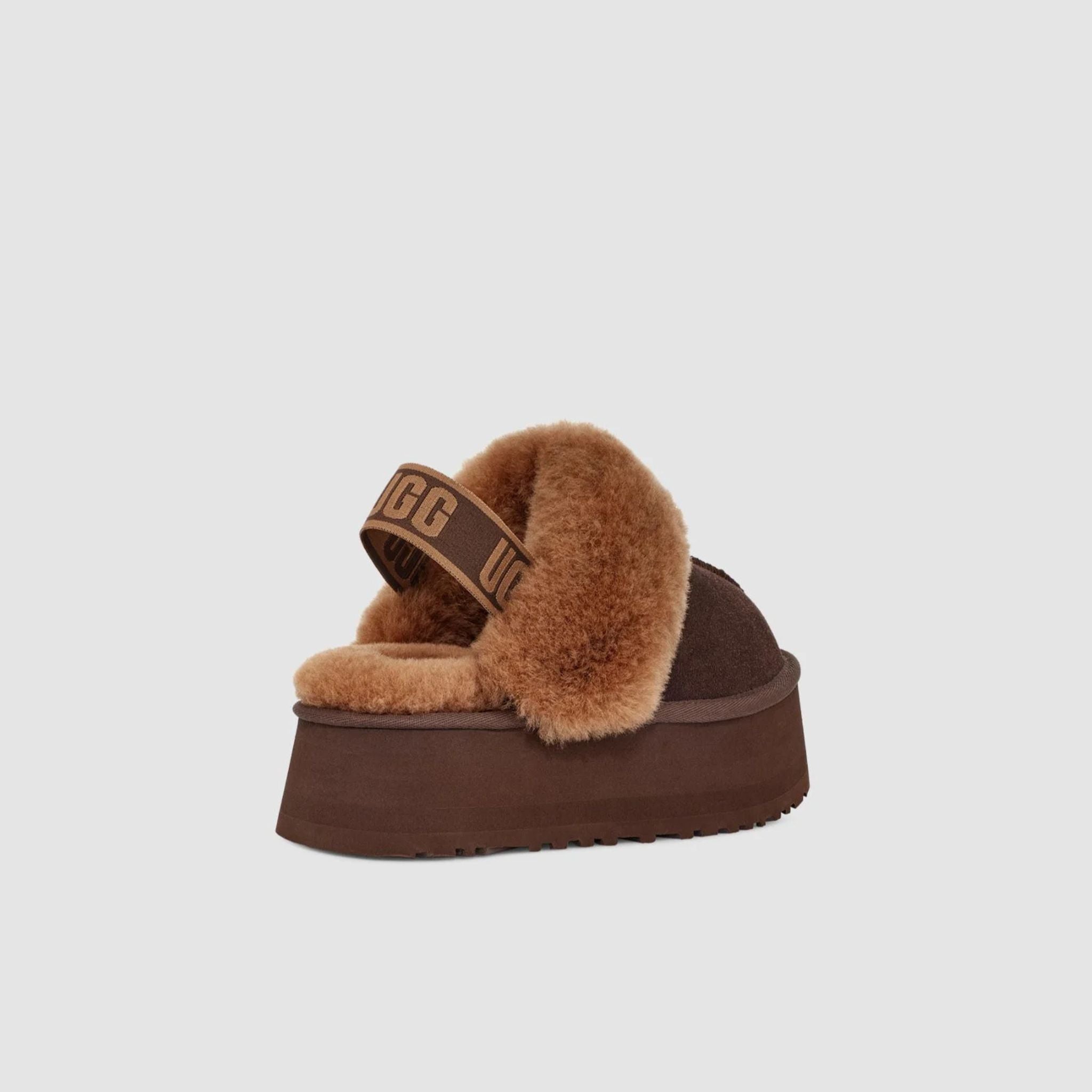 UGG Funkette platform mules - BRN