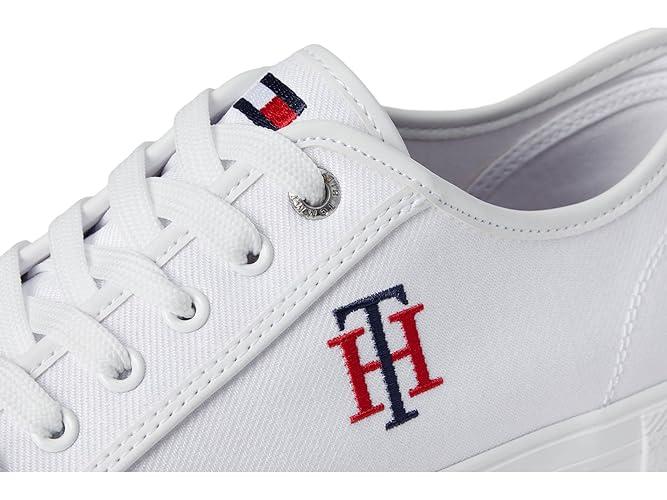 Tommy Hilfiger Women's Alezya Fabric Sneakers - White