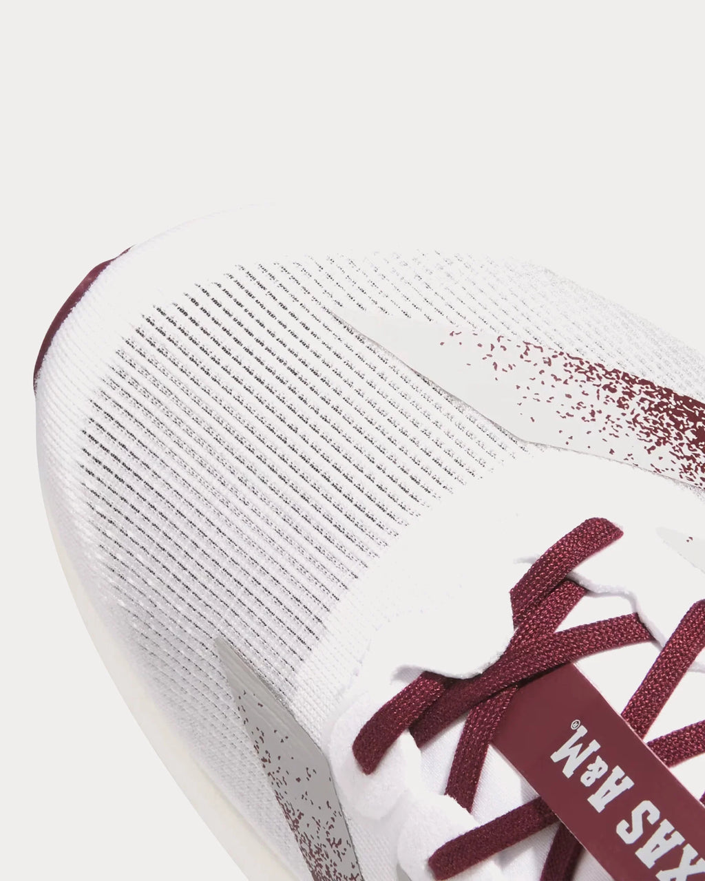 Adidas Adizero Evo SL "Texas A&M' Cloud White / Team Maroon" sneakers (Mirror)