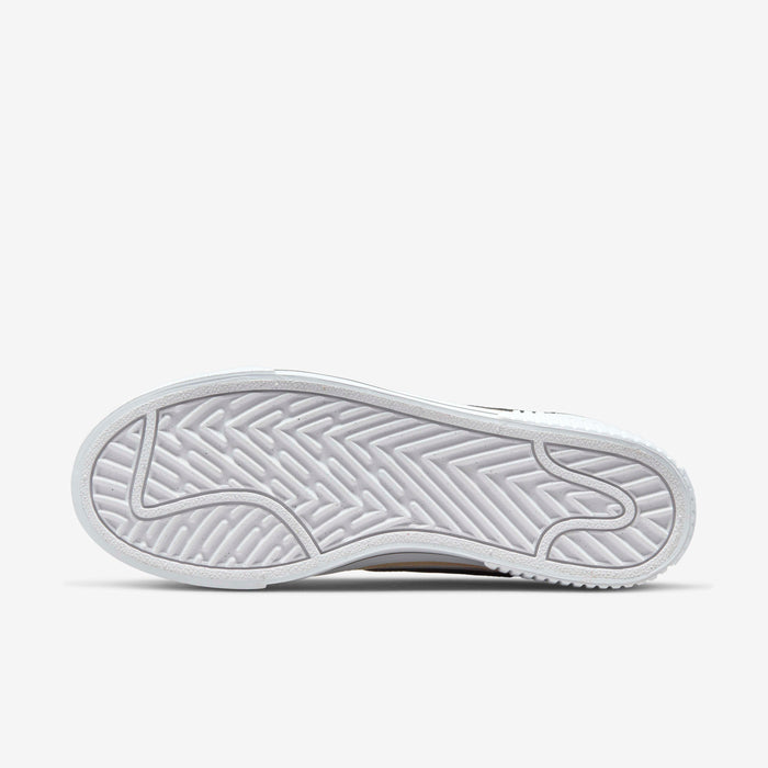 Nike White Court Legacy Lift Platform Trainers - White/Black (Mirror)