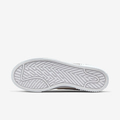 Nike White Court Legacy Lift Platform Trainers - White/Black (Mirror)