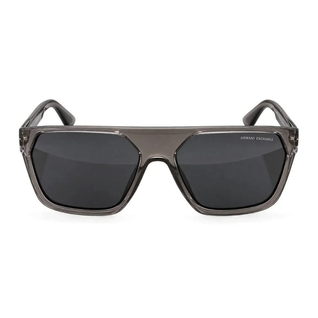 Armani Exchange Rectangula Frame Sunglasses Unisex - BLK