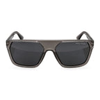 Armani Exchange Rectangula Frame Sunglasses Unisex - BLK