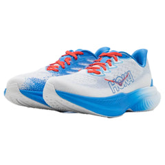 Hoka Mach Running Shoe - White/Blue (Mirror)
