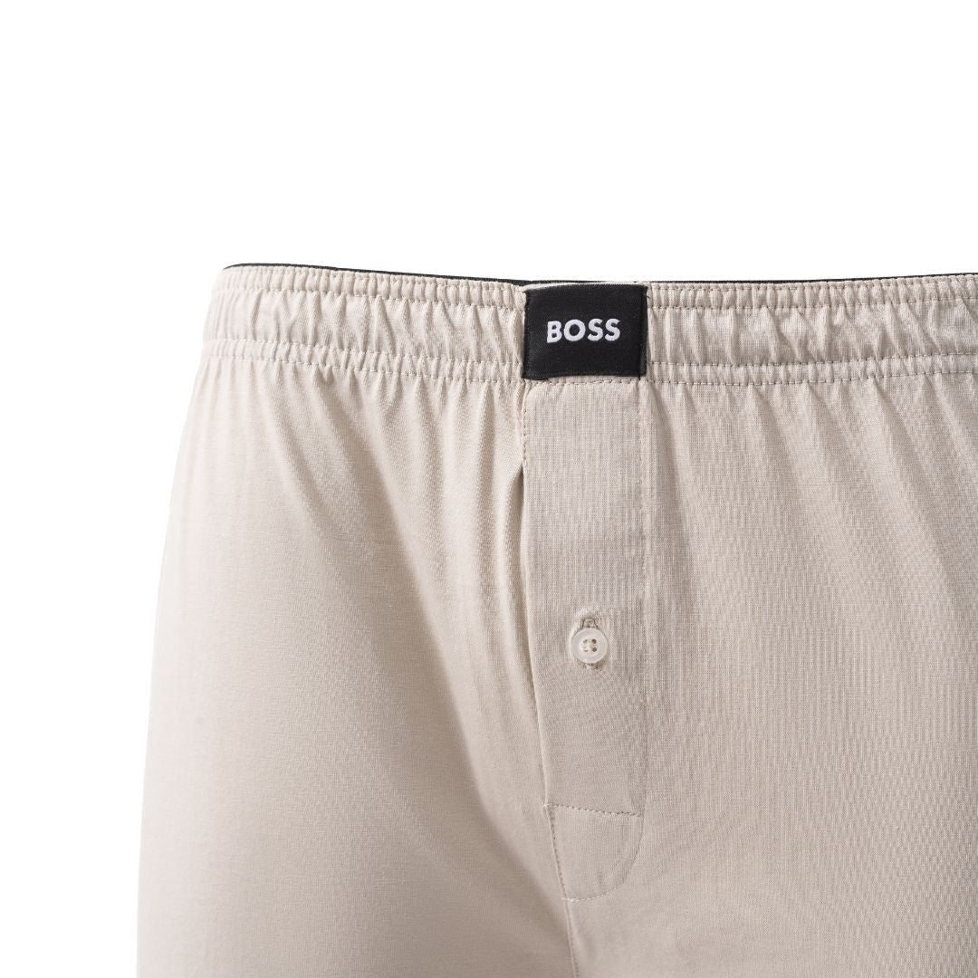 BOSS Men's Organic Cotton Boxer Shorts: Sustainable Comfort, Flexible Fit, Everyday Style