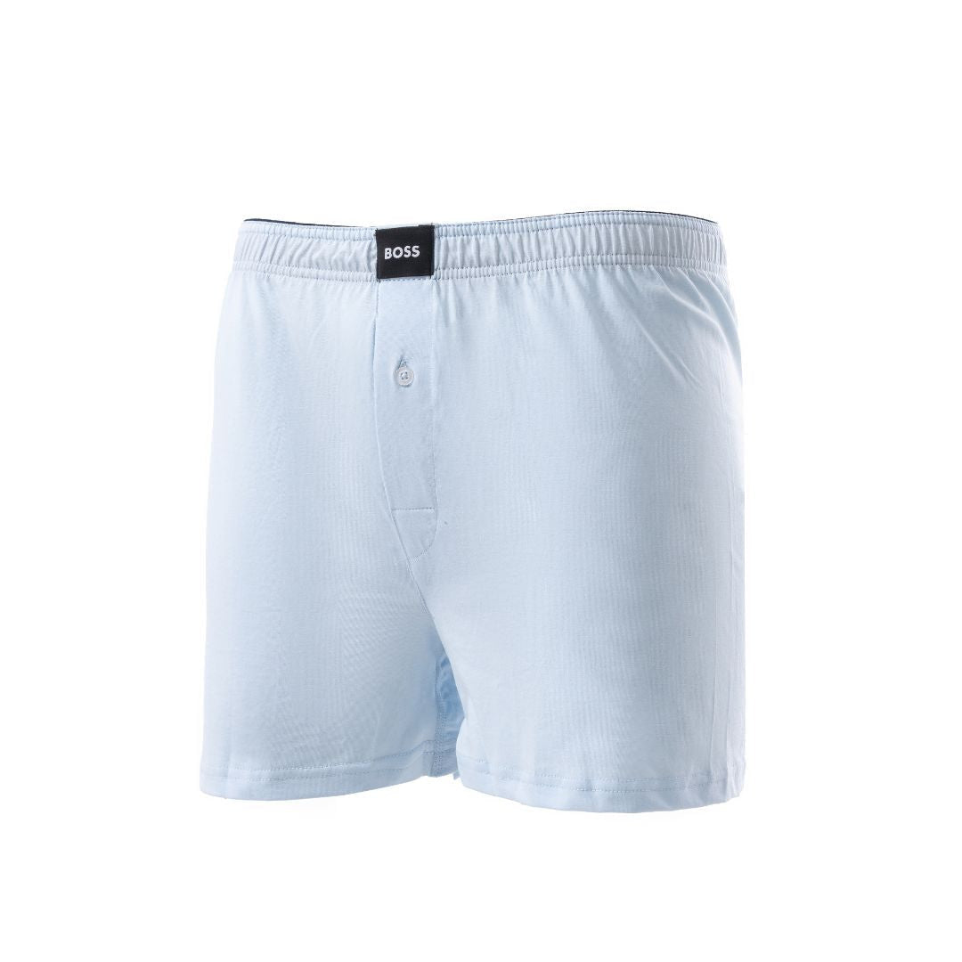 BOSS Men's Organic Cotton Boxer Shorts: Sustainable Comfort, Flexible Fit, Everyday Style