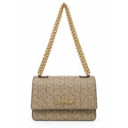 Calvin Klein Monogram Shoulder Bag Beige detail