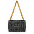Calvin Klein Monogram Shoulder Bag Black