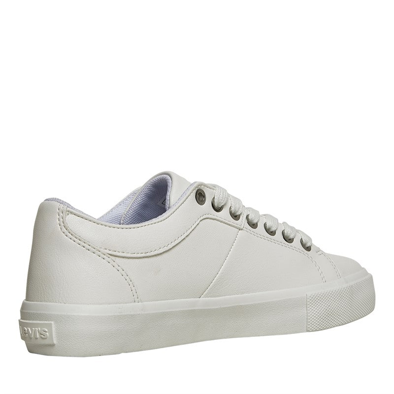 Levi's Womens Woodward Trainers Brilliant - White