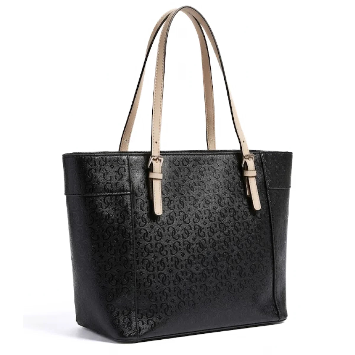 GUESS Delaney Medium Classic Tote Handbag Women - BLK